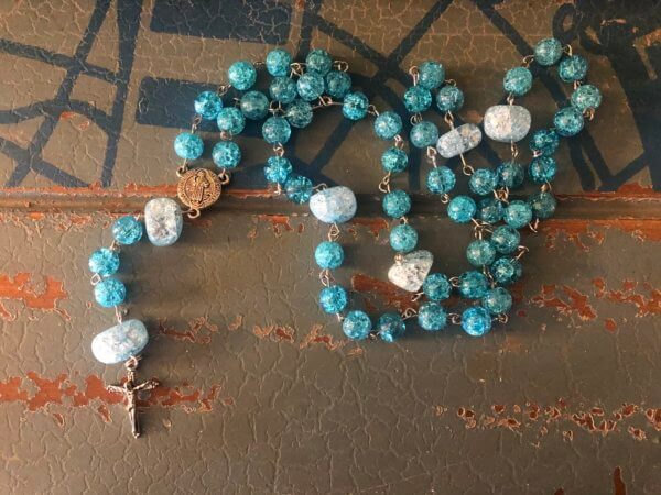 december birthstone rosary