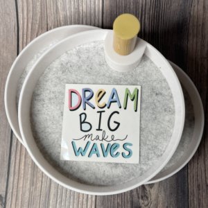 Dream Big Make Waves Sticker
