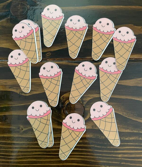 Ice Cream Cone Sticker