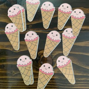 Ice Cream Cone Sticker