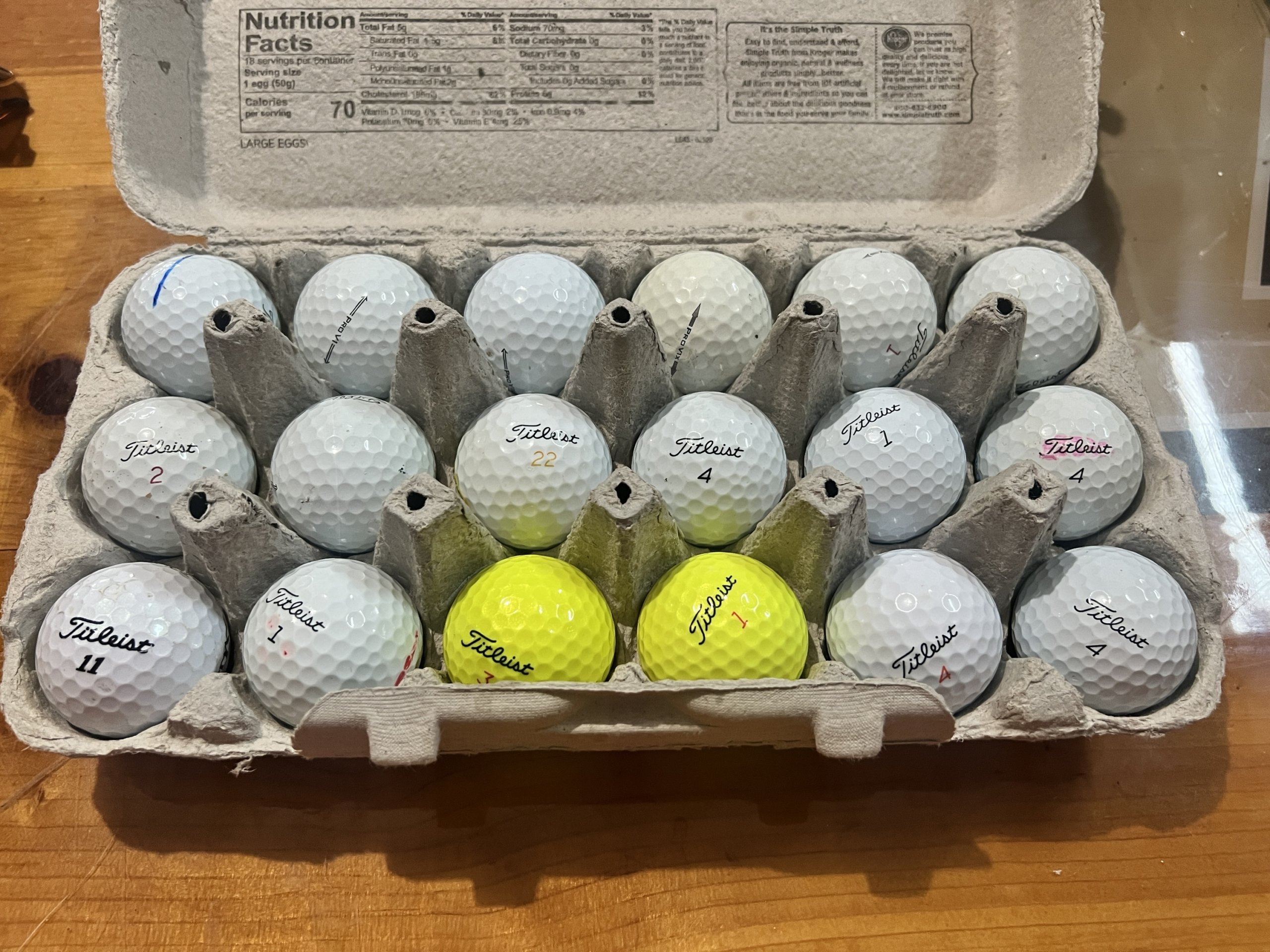 Used Golf Balls-Pro V1’s - The Wild Hare