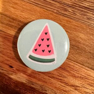 Watermelon Button