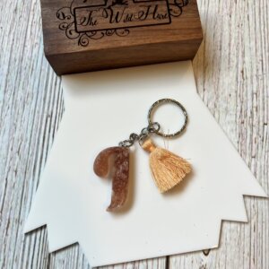 "I" Resin Keychain