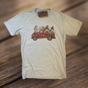 Holiday Gnomes T-Shirt (Stone)