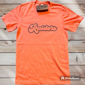 Vintage Raiders on Coral T-Shirt (Coral)