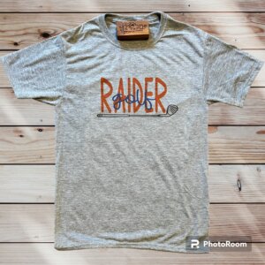 Raider Golf Club T-Shirt (Heathered Gray)