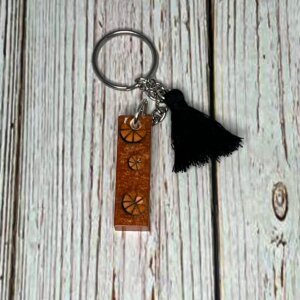 "L" Resin Keychain
