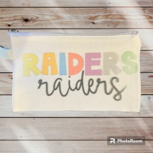Raiders Pencil Pouch