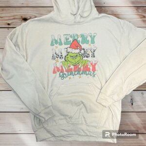 Merry Merry Grinchmas Hooded Sweatshirt