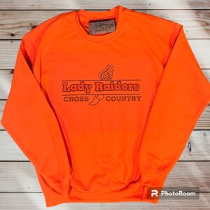 Lady Raiders XC Sweatshirt (Orange)