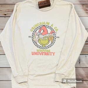 Whoville University Long Sleeve Shirt (Sand)
