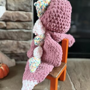 Pink Dino Snuggler
