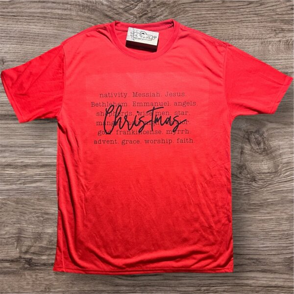 Christmas Spirit T-Shirt-Red