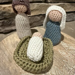 Nativity Scene-Jesus, Mary & Joseph