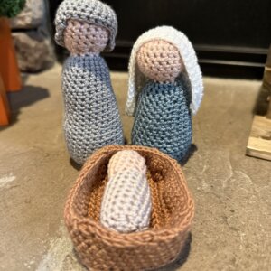 Jesus, Mary & Joseph- Nativity Pieces