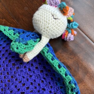 Unicorn Lovey Blanket