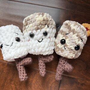 S’mores Crochet Set