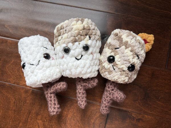 S’mores Crochet Set