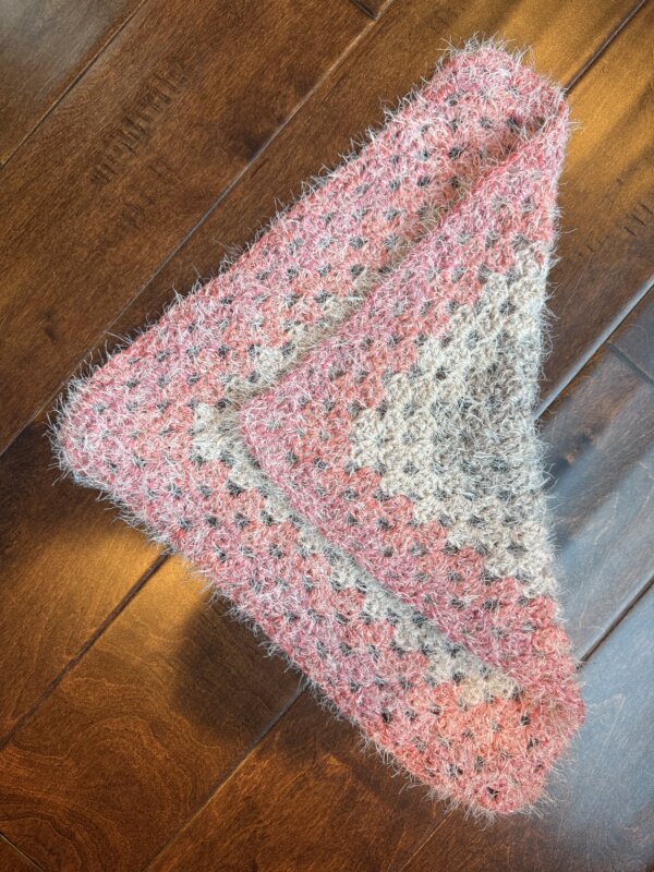 Orange and Gray Blankie