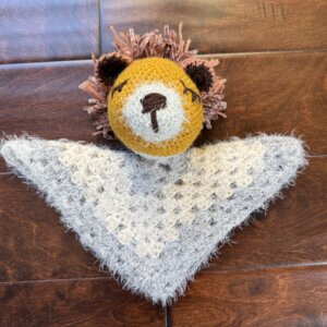 Lion Lovey Blanket