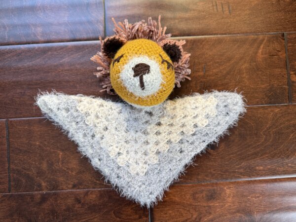 Lion Lovey Blanket