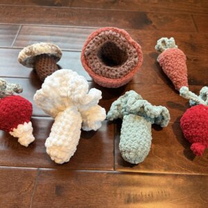 Crocheted and Interactive Garden