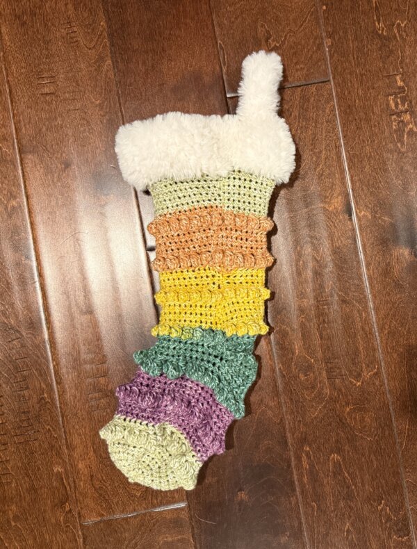 Colorful Christmas Stocking (#1)
