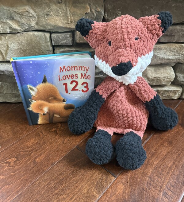 Mommy Loves Me 1, 2, 3 Fox Buddy & A Book