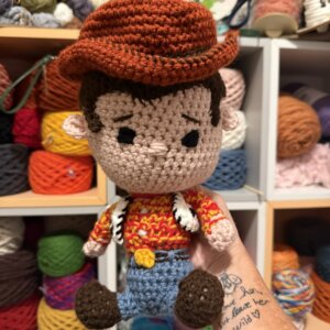 Cowboy Buddy Crocheted Plush